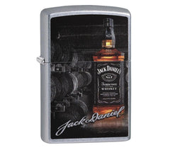 Zippo Street Chrome Finish Lighter - Jack Daniel's | 29570