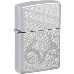 Zippo Windproof Lighter - Auto Engrave Realtree Design High Polish Chrome | 48751