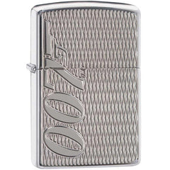 Zippo Windproof Lighter - James Bond 007 Chrome Finish Armor Case Refillable | 29550