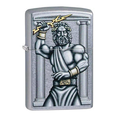 Zippo Windproof Lighter - Zeus Design Street Chrome | 49137